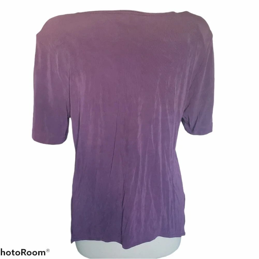 Rabbit Rabbit Rabbit Designs Purple Bemberg Top - Picture 4 of 11